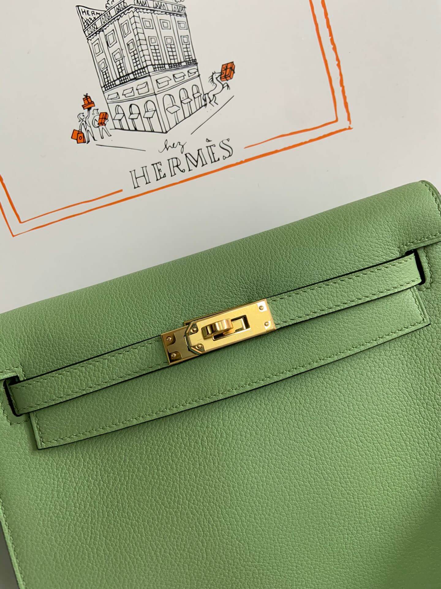 Ky danse 22cm , avocado green