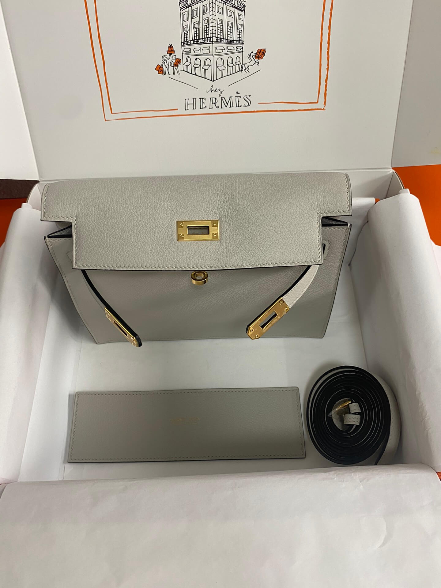 Ky danse 22cm , pearl gray