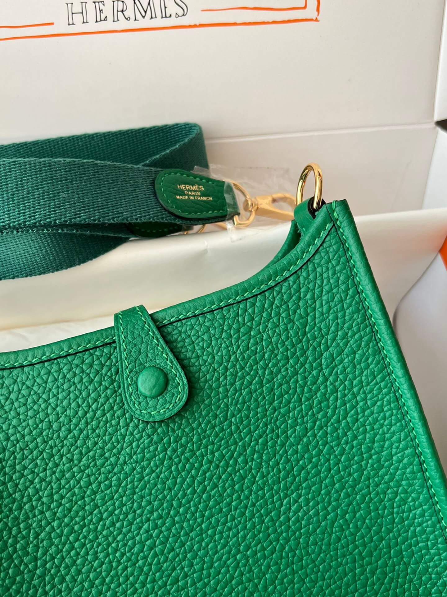 Evelyne17cm, bamboo green