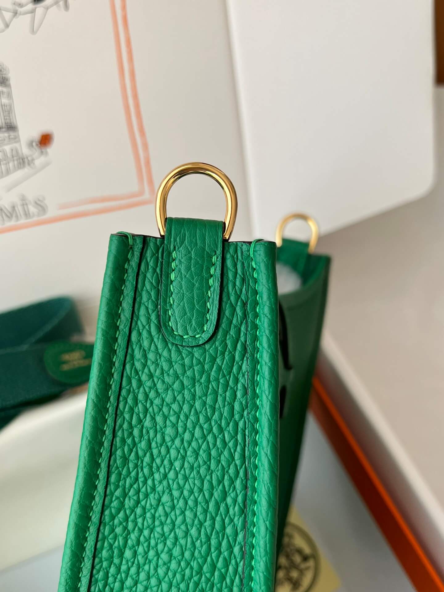 Evelyne17cm, bamboo green