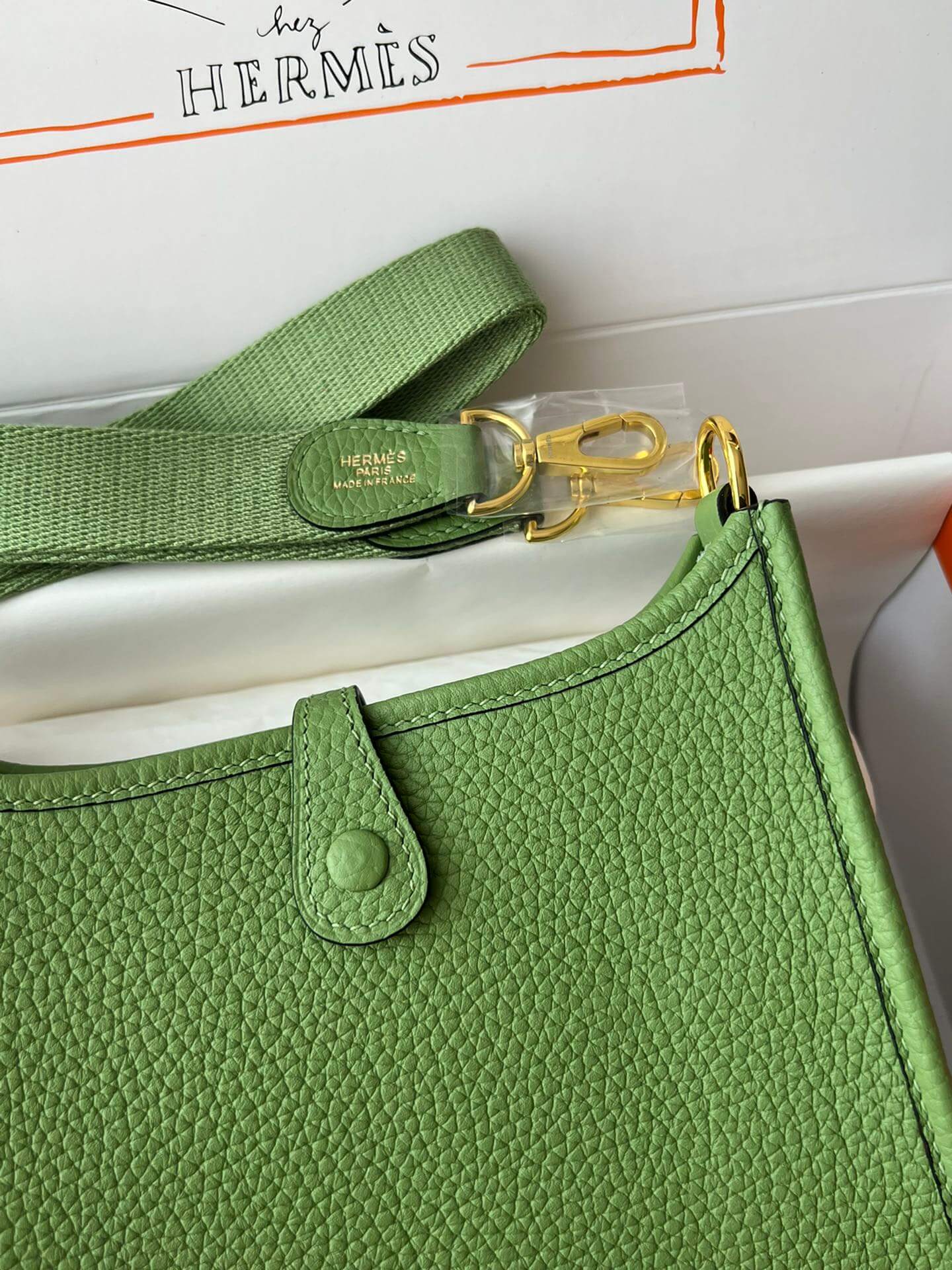 Evelyne17cm, avocado green