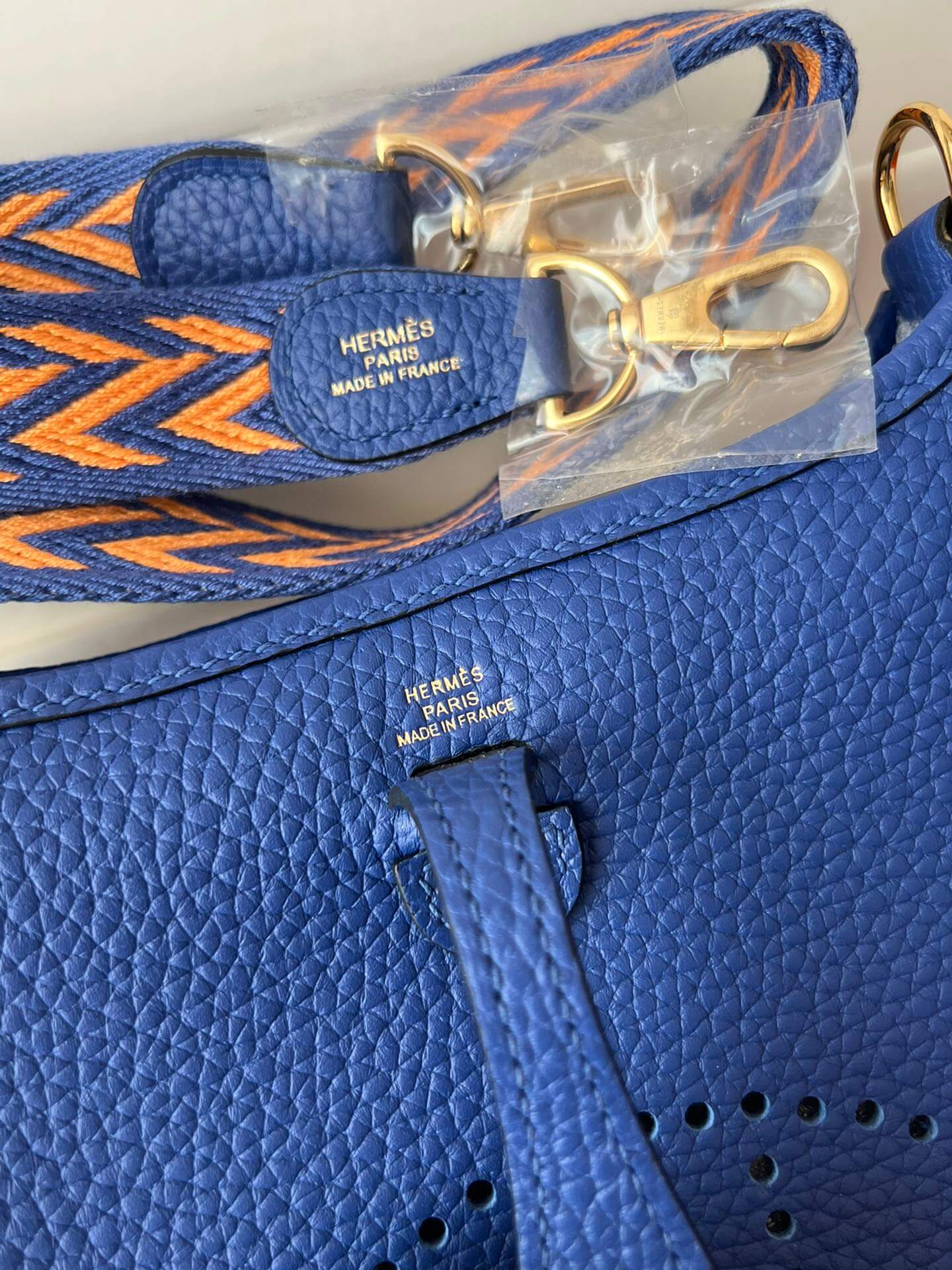 Evelyne17cm, electric blue