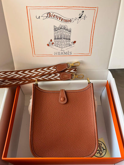 Evelyne17cm, golden brown