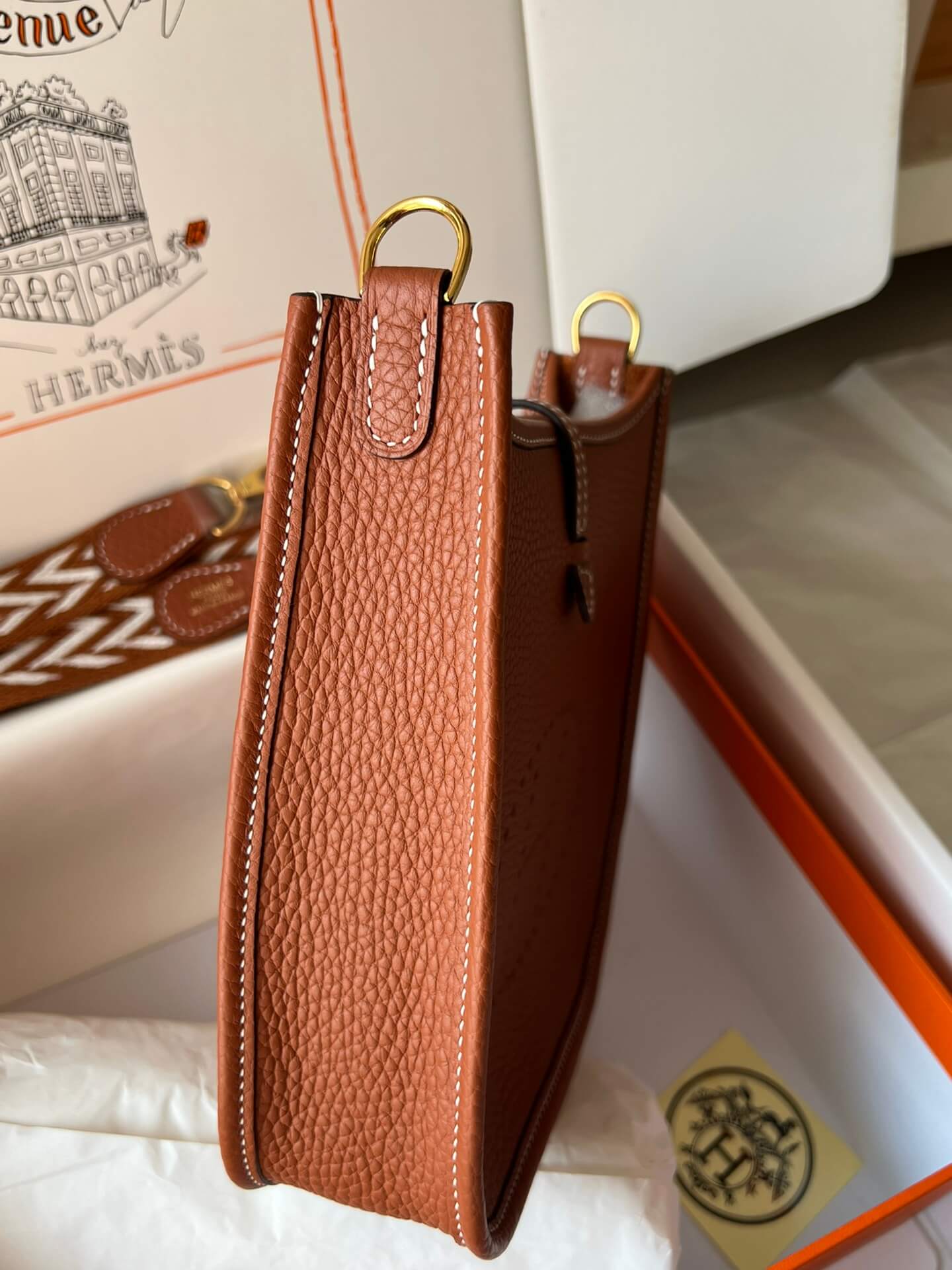 Evelyne17cm, golden brown