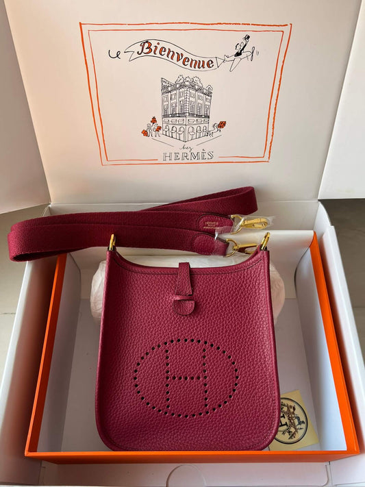 Evelyne17cm, wine red