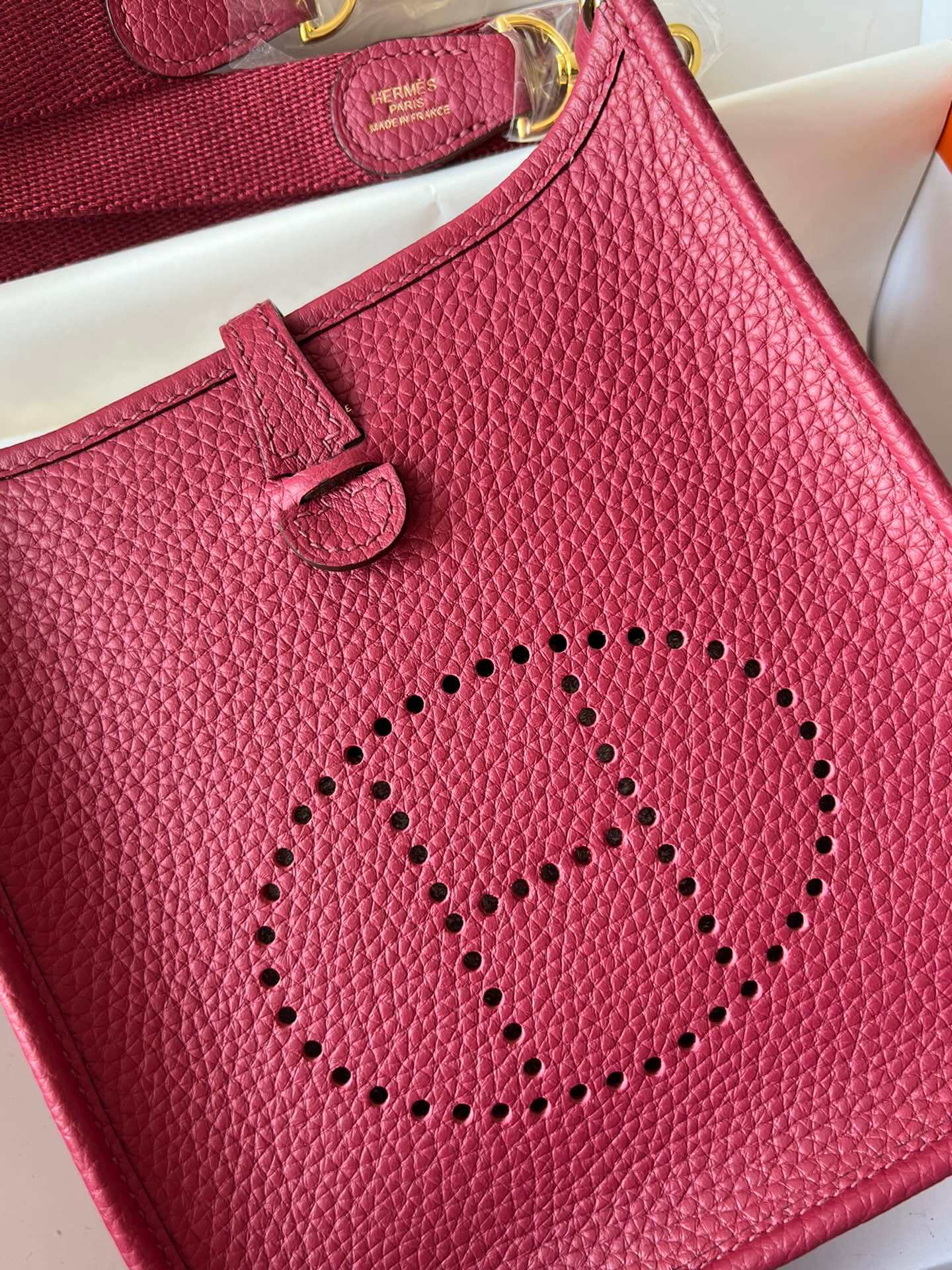 Evelyne17cm, wine red