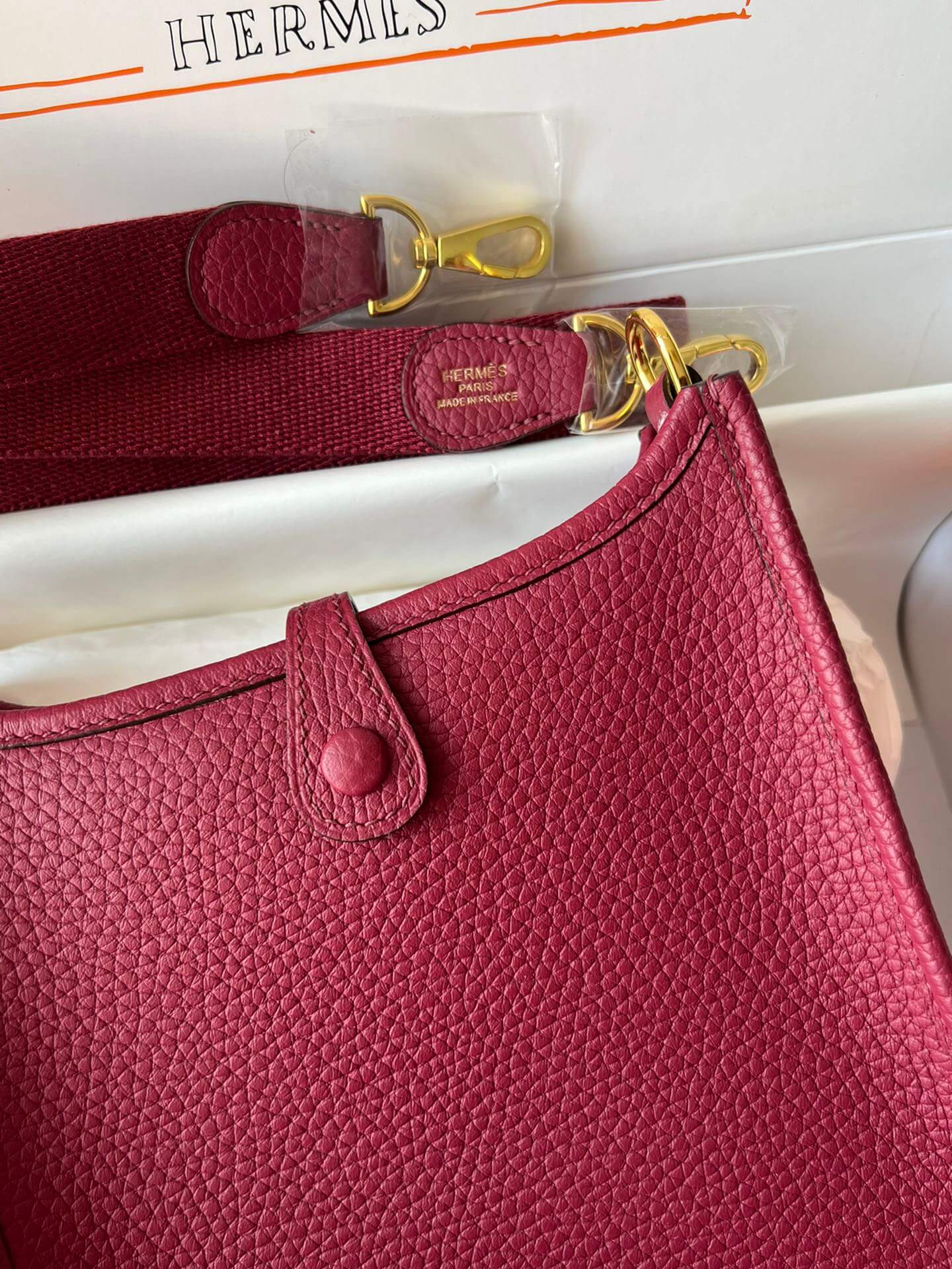 Evelyne17cm, wine red