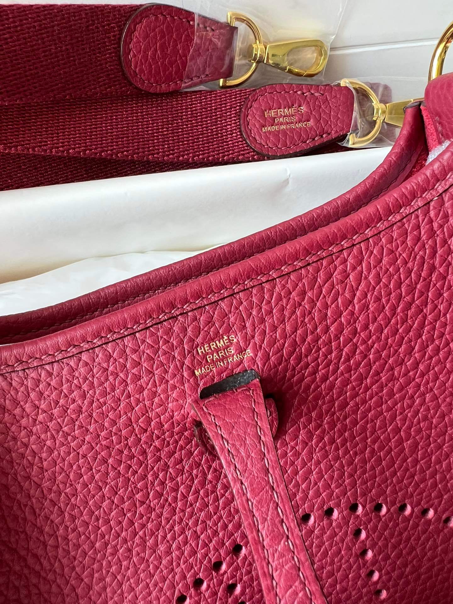 Evelyne17cm, wine red