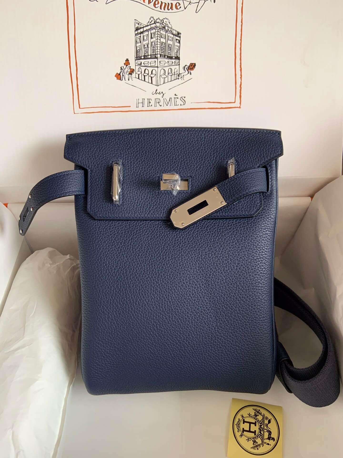 Hermes HAC A DOS,s dark blue