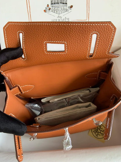 Hermes HAC A DOS, golden brown