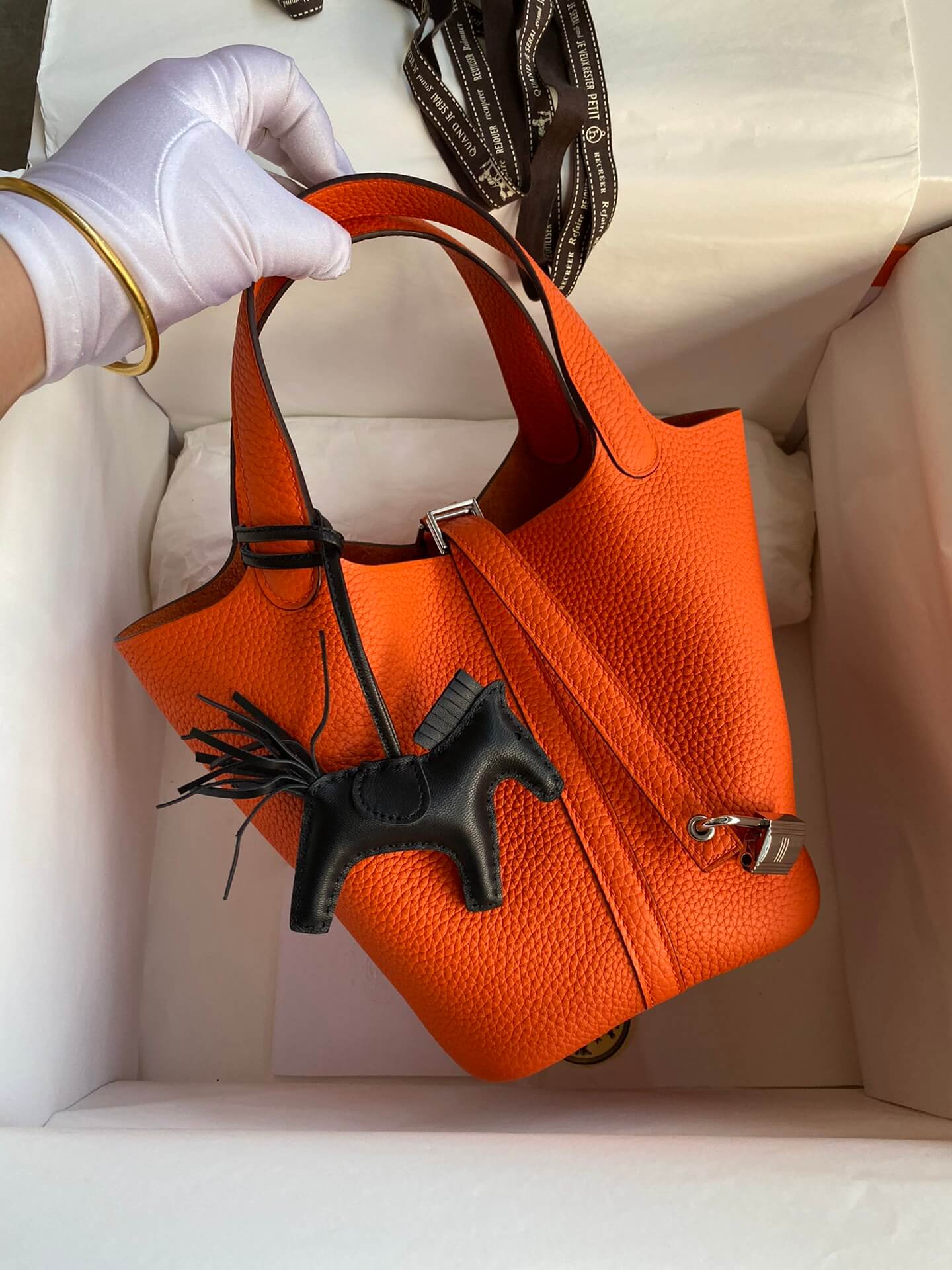 Picotin...18cm, orange