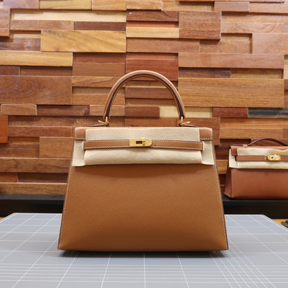 KL25cmepsom: golden brown