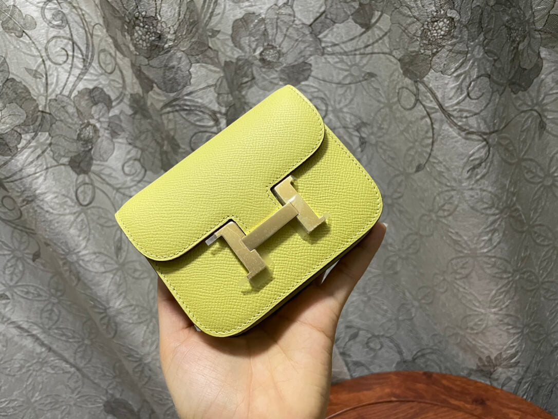 Constance slim: amber yellow