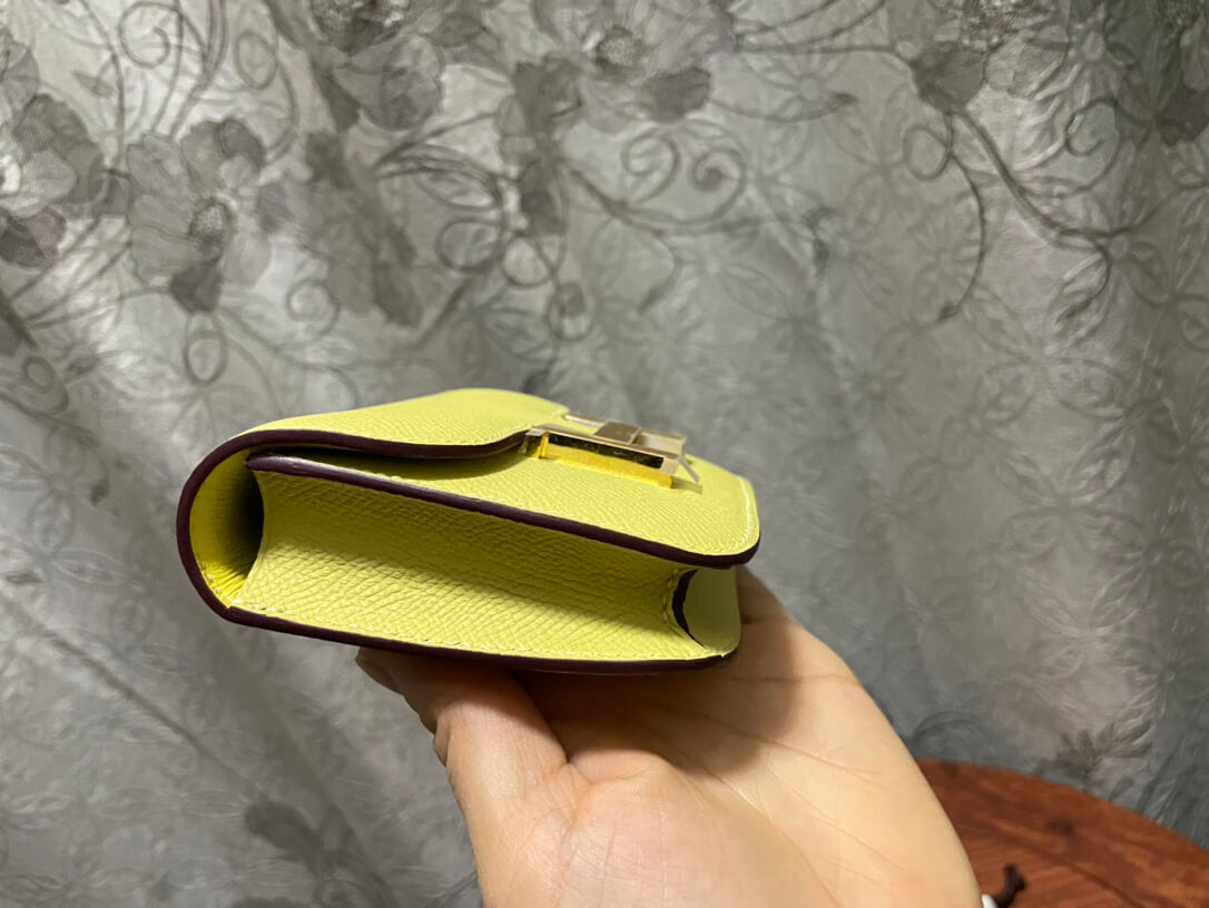 Constance slim: amber yellow