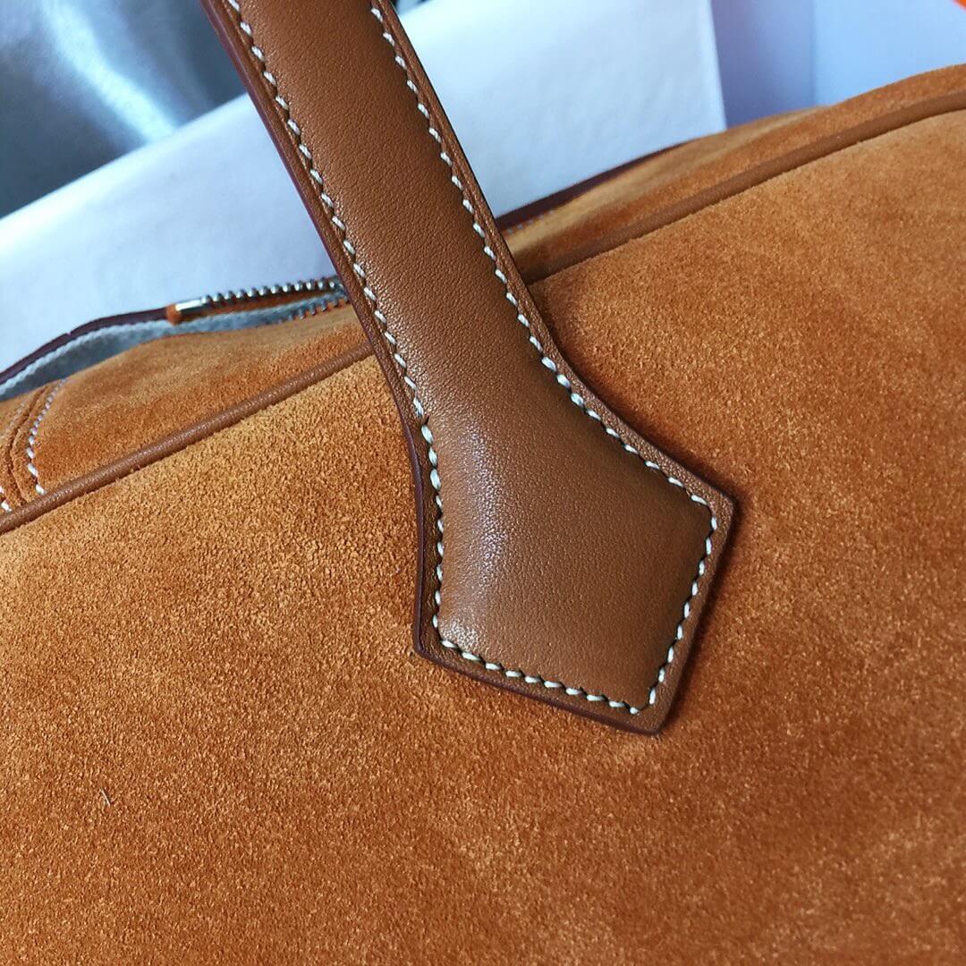 H Victoria Victoria: suede golden brown