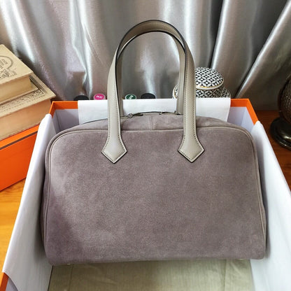 H Victoria Victoria: suede gray