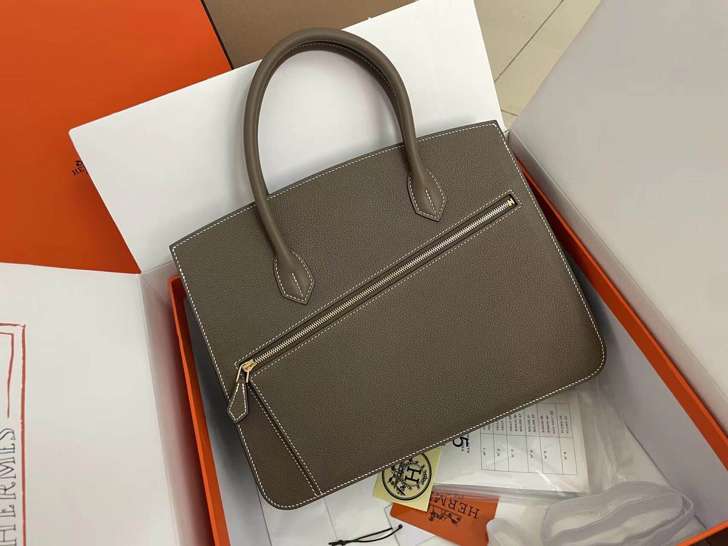 birkin desordre desordre: elephant gray