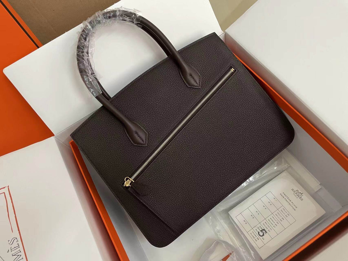 birkin desordre desordre: saddle red