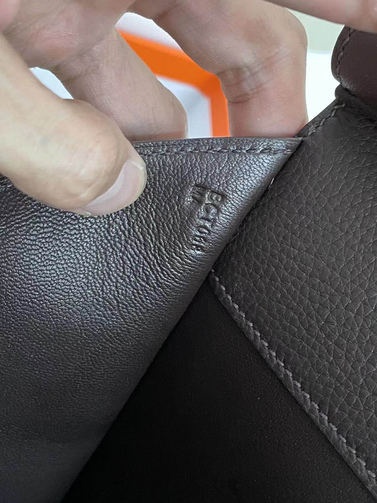 birkin desordre desordre: saddle red