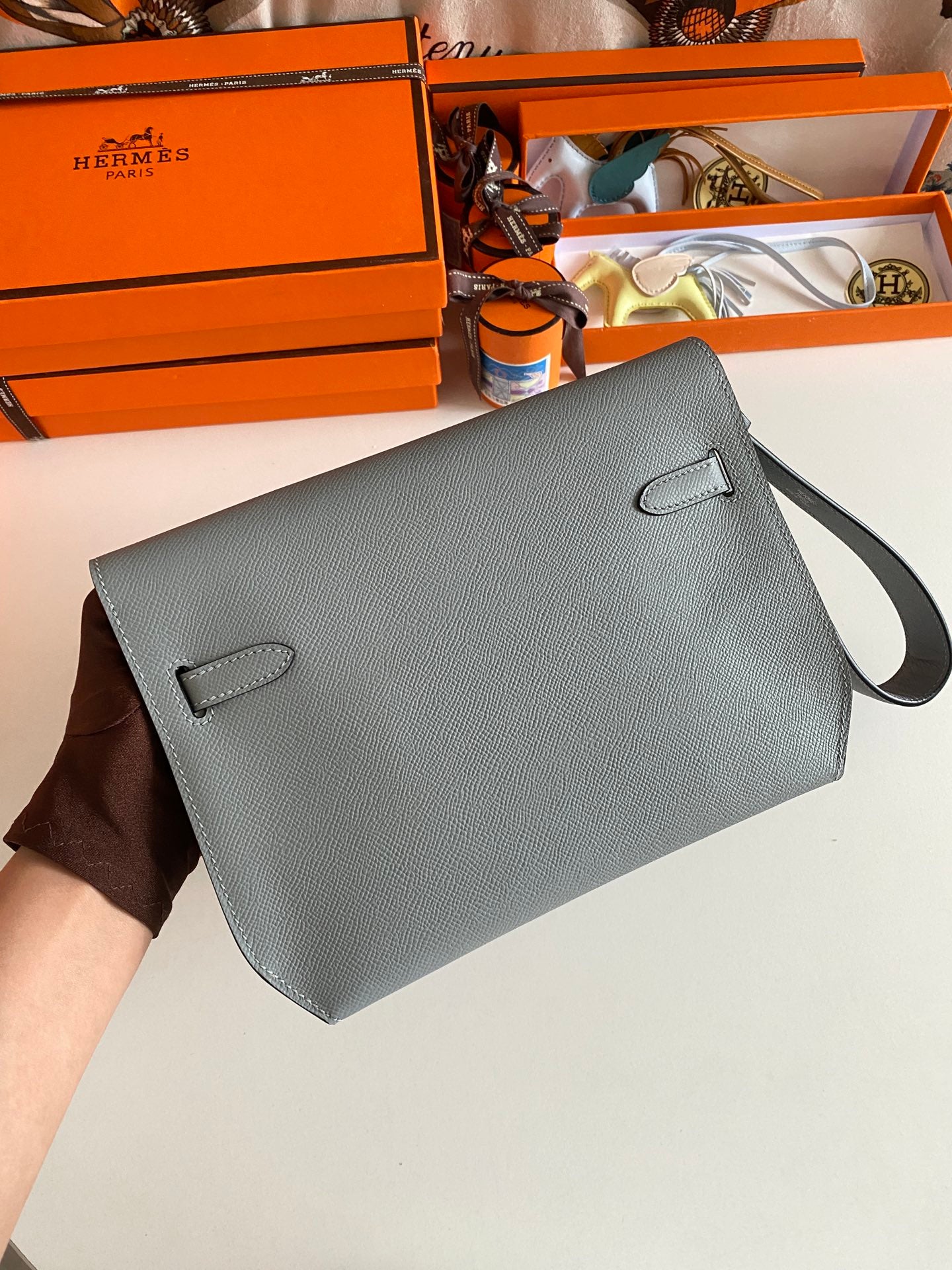 Kelly Depeches 25cm: Linen Blue