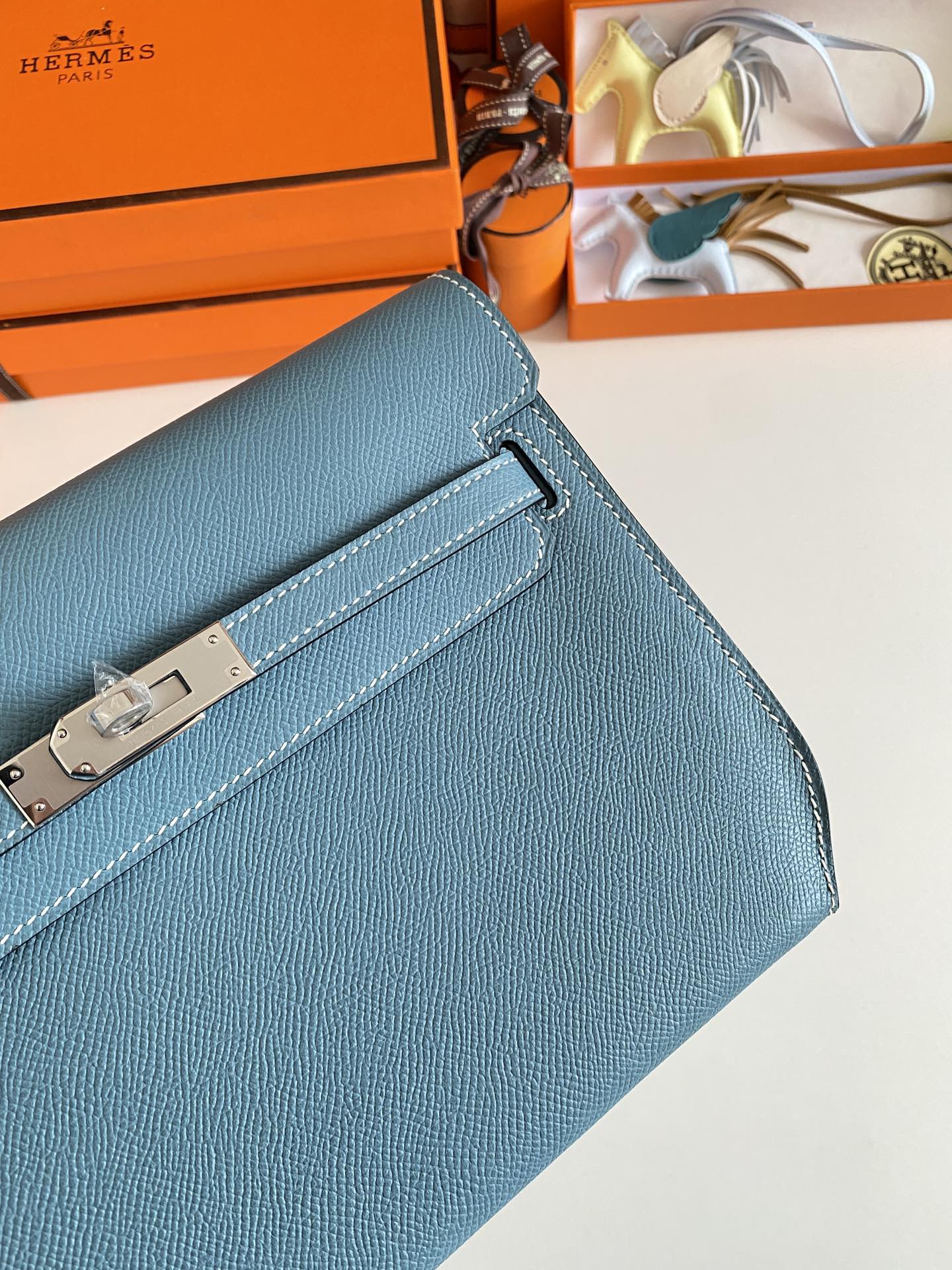 Kelly Depeches 25cm: denim blue