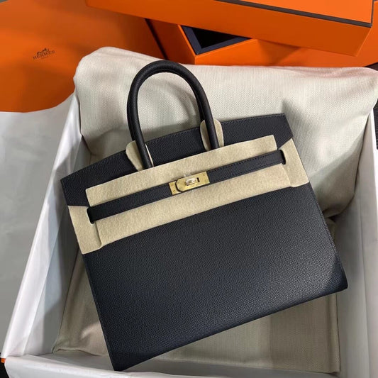 Birkin Sellier outseam epsom: black