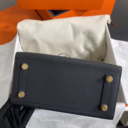 Birkin Sellier outseam epsom: black