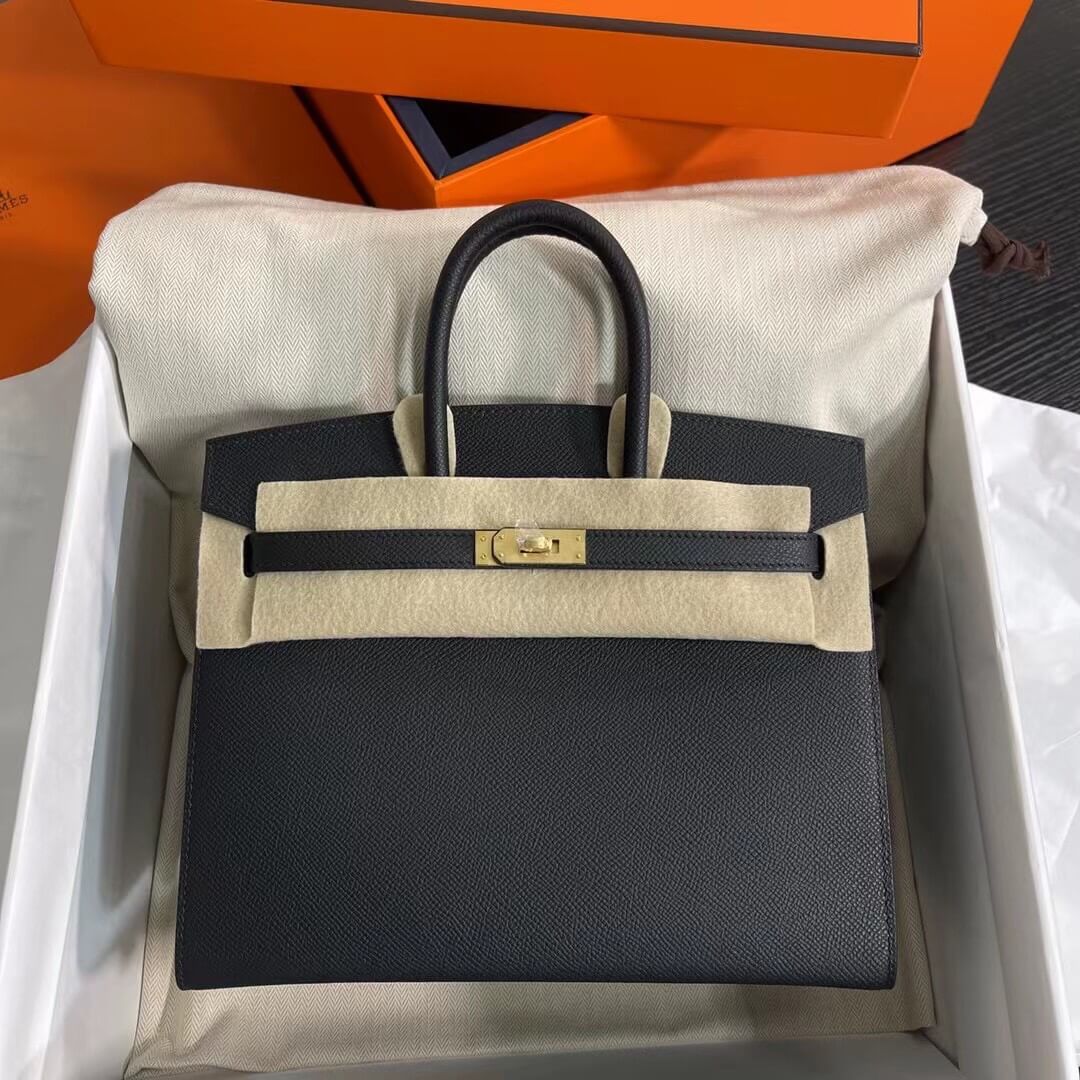 Birkin Sellier outseam epsom: black