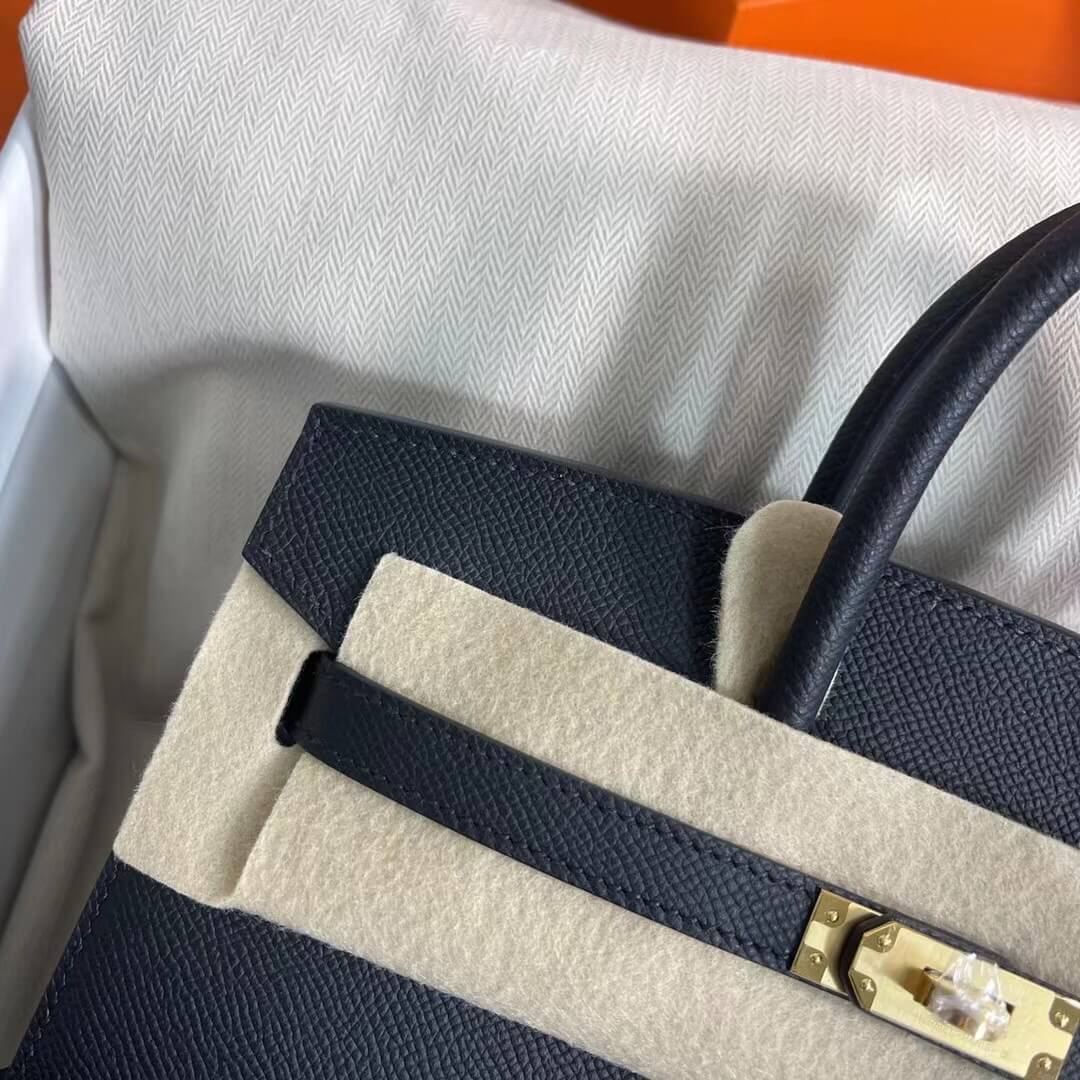 Birkin Sellier outseam epsom: black