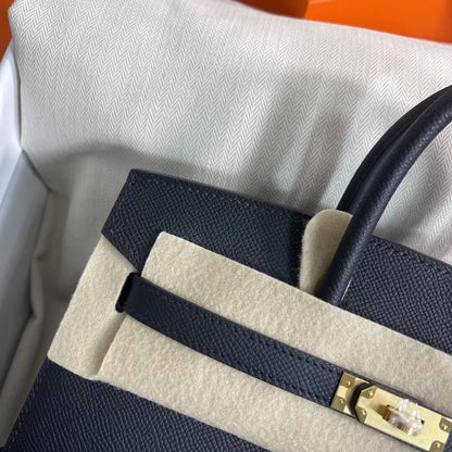 Birkin Sellier outseam epsom: black