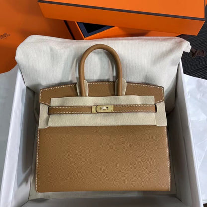 Birkin Sellier outseam epsom: golden brown