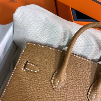 Birkin Sellier outseam epsom: golden brown
