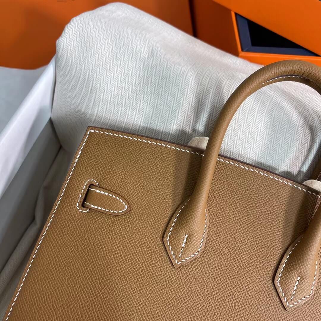 Birkin Sellier outseam epsom: golden brown