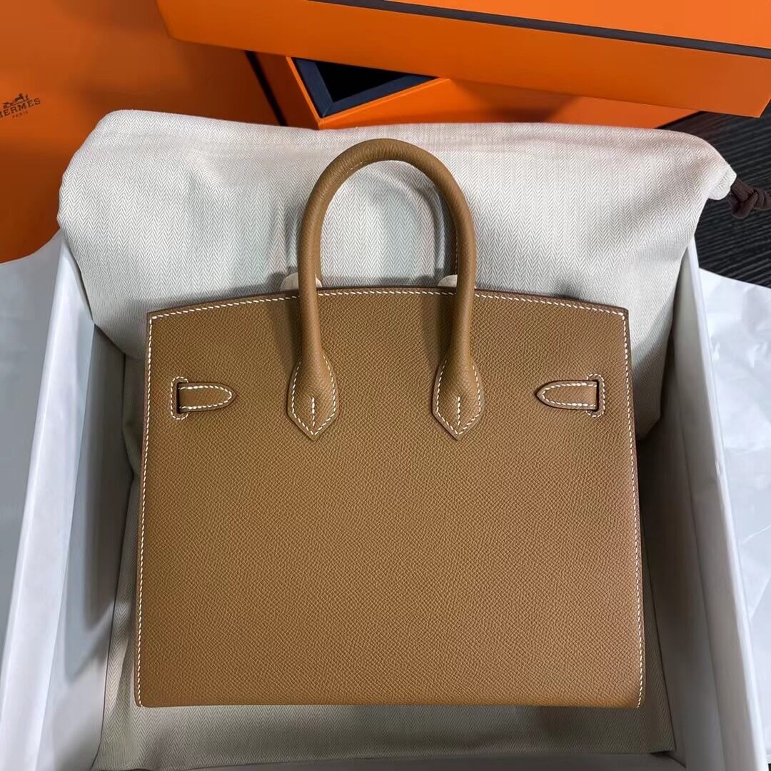 Birkin Sellier outseam epsom: golden brown