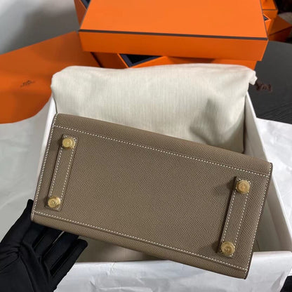 Birkin Sellier outseam epsom: elephant gray