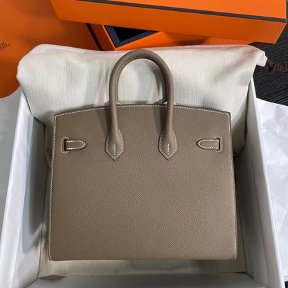Birkin Sellier outseam epsom: elephant gray