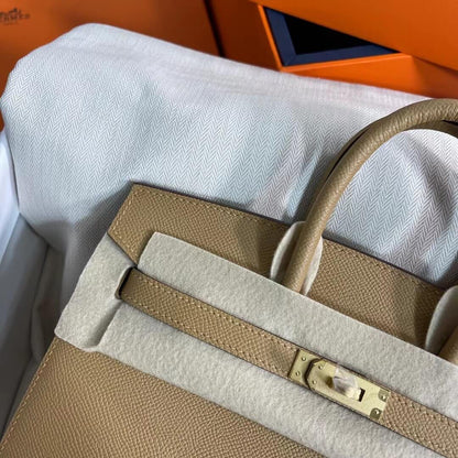 Birkin Sellier outseam epsom: biscuit color