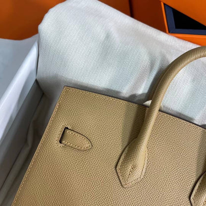 Birkin Sellier outseam epsom: biscuit color