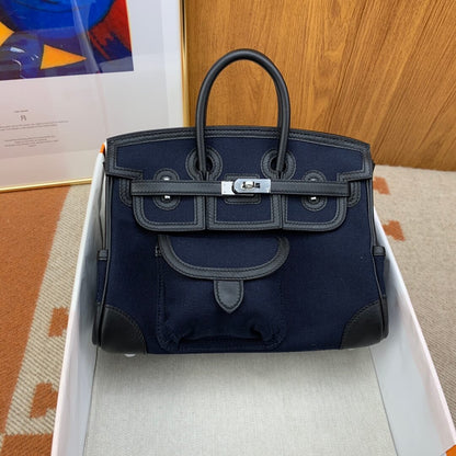 Birkin cargo: black and blue