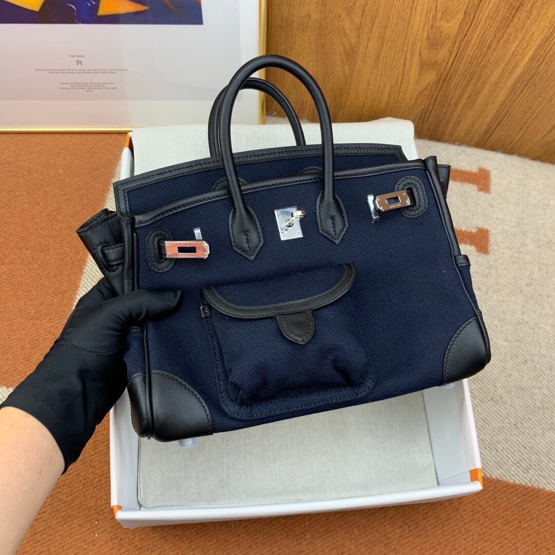 Birkin cargo: black and blue