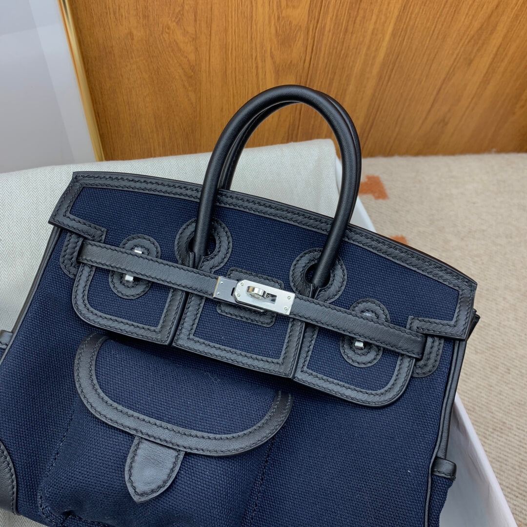 Birkin cargo: black and blue