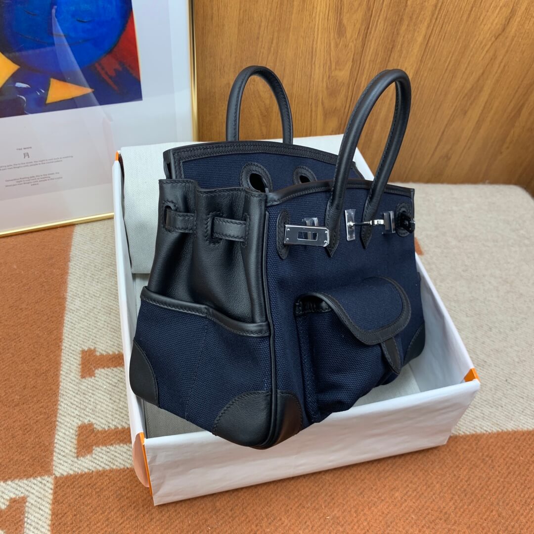 Birkin cargo: black and blue