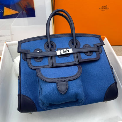 Birkin cargo: blue