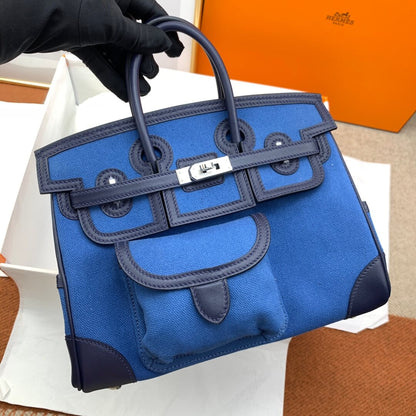 Birkin cargo: blue