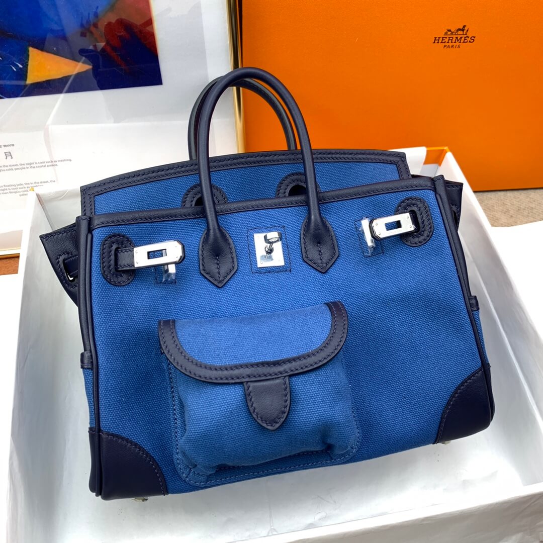 Birkin cargo: blue