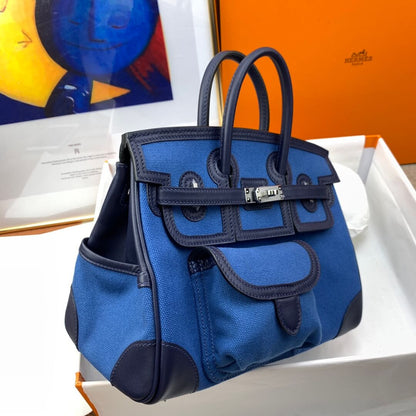 Birkin cargo: blue
