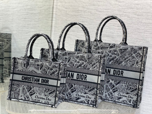 Large spot‼ ️ Tote latest Paris map series 💗