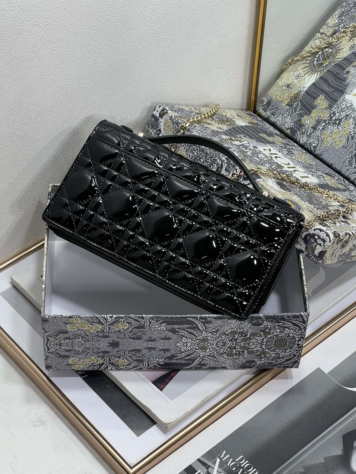 Explosive [Celebration] return 0604 Lady Di❤r 💕Cannage Clutch Bag 💕 21cm