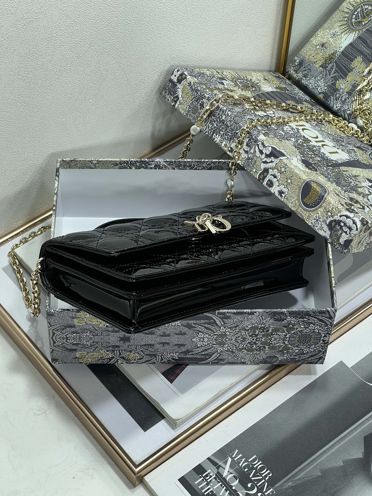 Explosive [Celebration] return 0604 Lady Di❤r 💕Cannage Clutch Bag 💕 21cm
