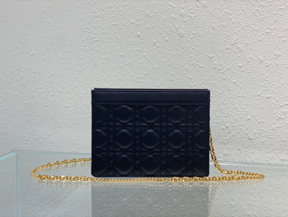 New, slim DⅠOR CARO woc zipper clutch bag